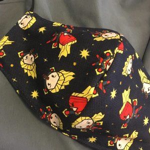 (3/$30) Captain Marvel fitted mask